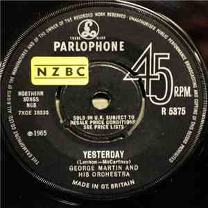 George Martin And His Orchestra - Yesterday flac album