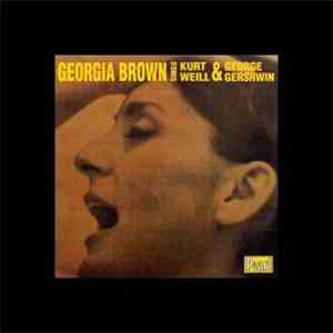 Georgia Brown - Sings Kurt Weill & George Gershwin flac album