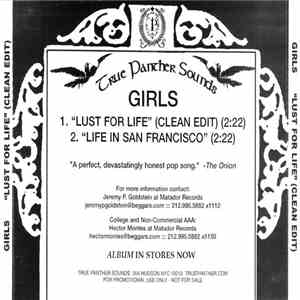 Girls  - Lust For Life (Clean Edit) flac album