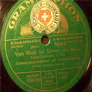 Grammophon-Orchester - Vom Rhein Zur Donau flac album