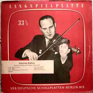 Johannes Brahms / David Oistrach, Dresdner Staatskapelle, Franz Konwitschny - Violin-Konzert D-Dur Op. 77 flac album