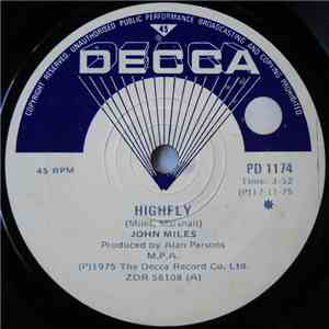 John Miles - Highfly / There's A Man Behind The Guitar flac album