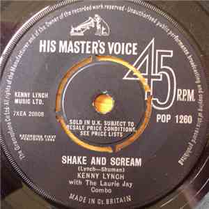 Kenny Lynch with The Laurie Jay Combo - Shake And Scream / Harlem Library flac album