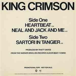 King Crimson - Heartbeat flac album