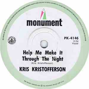 Kris Kristofferson - Help Me Make It Through The Night flac album