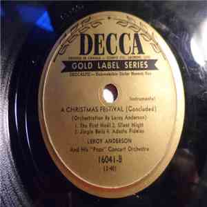 Leroy Anderson And His "Pops" Concert Orchestra - A Christmas Festival flac album