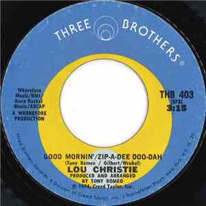 Lou Christie - Good Mornin' / Zip-A-Dee Doo-Dah / You Were The One flac album