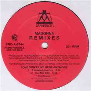 Madonna - Love Don't Live Here Anymore - Remixes flac album