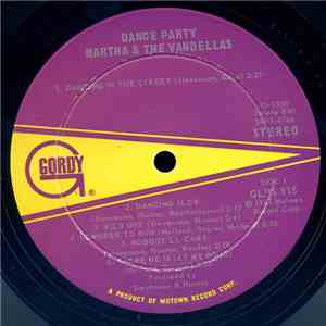 Martha And The Vandellas - Dance Party flac album
