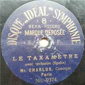 Mr. Charlus - Le Taxamètre / Le Tambour-Major Amoureux flac album