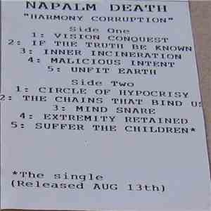 Napalm Death - Harmony Corruption flac album