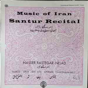Nasser Rastegar-Nejad - Music Of Iran - Santur Recital Vol. 3 flac album