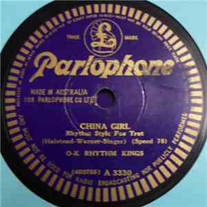 O.K. Rhythm Kings / Eddie Lang's Orchestra - China Girl / March Of The Hoodlums flac album