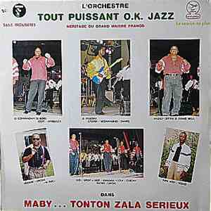Orchestre T.P.O.K. Jazz - Heritage Du Grand Maitre Franco, Dans Maby... Tonton Zala Serieux flac album