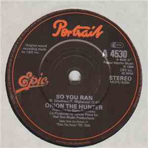 Orion The Hunter - So You Ran flac album
