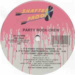 Party Rock Crew - It's Funky flac album