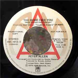 Peter Allen - The More I See You flac album