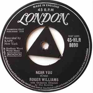 Roger Williams  - Near You / The Merry Widow Waltz flac album