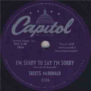 Skeets McDonald - Let Me Know / I'm Sorry To Say I'm Sorry flac album
