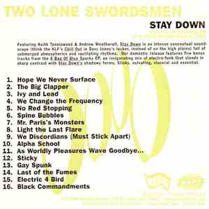 Two Lone Swordsmen - Stay Down flac album