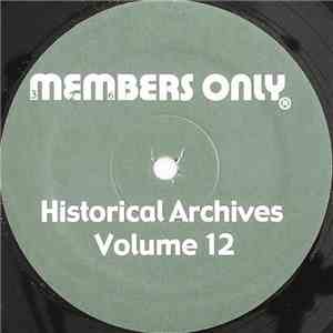 Various - Historical Archives Volume 12 flac album