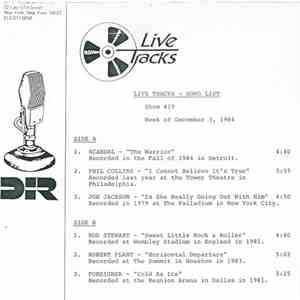 Various - Live Tracks #19 flac album