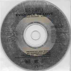 Air Supply - Evidence Of Love flac album