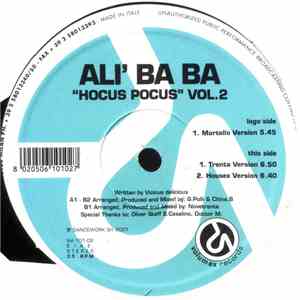 Ali' Ba Ba - Hocus Pocus Vol. 2 flac album