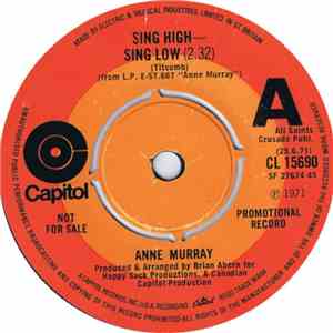 Anne Murray - Sing High, Sing Low / It Takes Time flac album