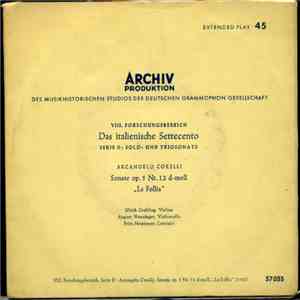Arcangelo Corelli - Sonate Op. 5 Nr. 12 D-moll "La Follia" flac album