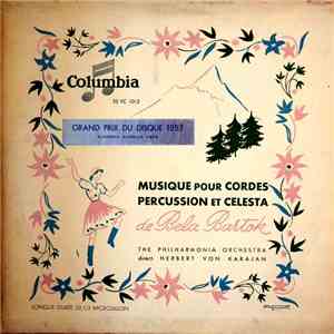 Bartok - Karajan / Philharmonia Orchestra - Musique Pour Cordes, Percussion Et Celesta flac album