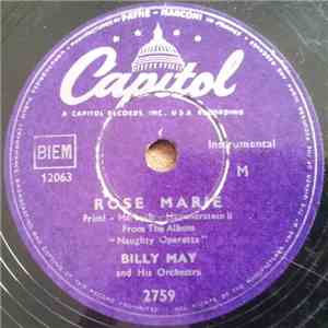 Billy May And His Orchestra - Rose Marie / Bill And Sam flac album