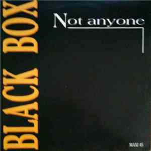 Black Box - Not Anyone flac album