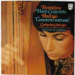 Catherine Michel, National Orchestra of the Monte-Carlo Opera, Antonio De Almeida - Boieldieu Harp Concerto, Rodrigo "Concerto Serenata" flac album