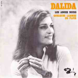 Dalida - Les Anges Noirs / Quelques Larmes De Pluie flac album