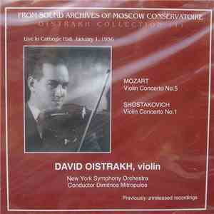 David Oistrach - Oistrach Collection - Vol. 1 flac album