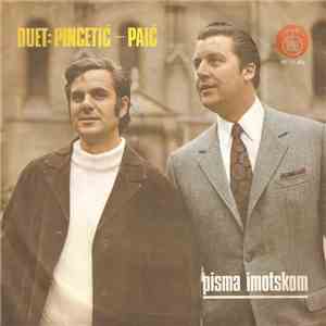 Duet Pincetić - Paić - Pisma Imotskom flac album
