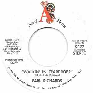 Earl Richards - Walkin' In Teardrops flac album