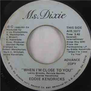 Eddie Kendricks - When I'm Close To You flac album