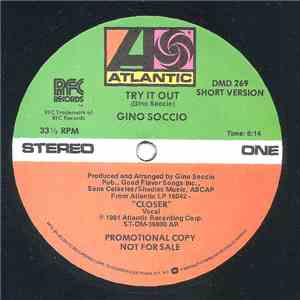 Gino Soccio - Try It Out flac album