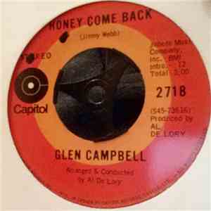 Glen Campbell - Honey Come Back / Where Do You Go flac album