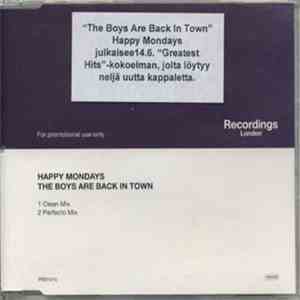 Happy Mondays - The Boys Are Back In Town flac album