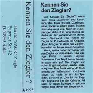 Harald Sack Ziegler - Kennen Sie Den Ziegler? flac album