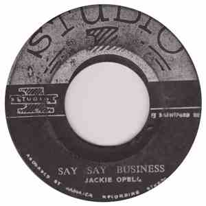 Jackie Opel - Say Say Business / I'll Get Along flac album