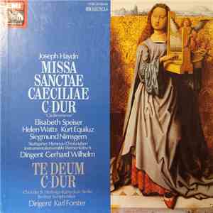 Joseph Haydn, Instrumental-Ensemble Werner Keltsch, Stuttgarter Hymnus-Chorknaben, Gerhard Wilhelm - Missa Sanctae Caeciliae C-Dur - Te Deum C-Dur flac album