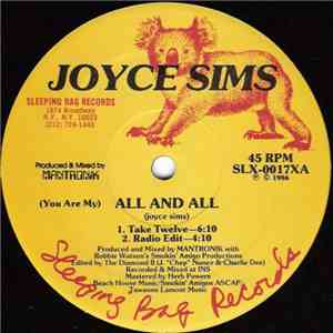 Joyce Sims - (You Are My) All And All flac album