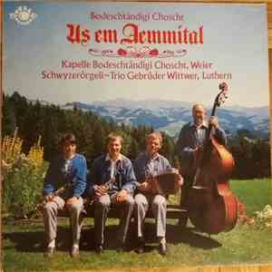 Kapelle Bodeständigi Choscht, Weier, Schwyzerörgeli-Trio Gebrüder Wittwer, Luthern - Bodeständigi Choscht Us Em Aemmital flac album