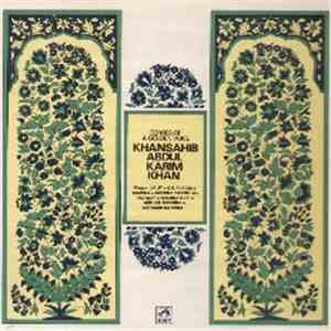 Khansahib Abdul Karim Khan - Echoes Of A Golden Voice flac album