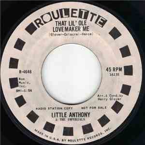 Little Anthony & The Imperials - That Lil' Ole Lovemaker Me / It Just Ain't Fair flac album