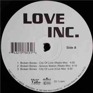 Love Inc. - Broken Bones flac album